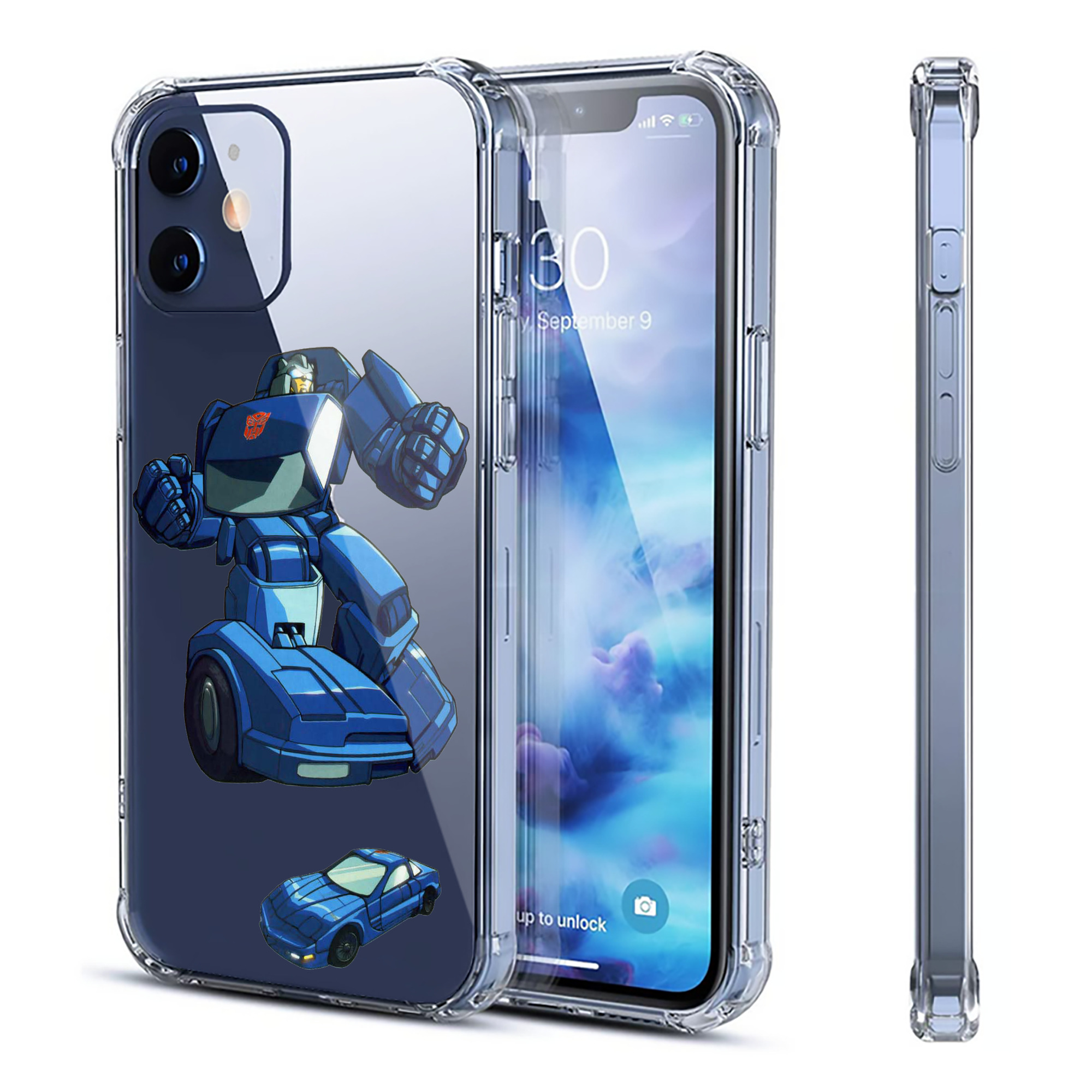（画像用）  【iPhone 12シリーズ対応】透明スマホケース（クリアソフトケース）